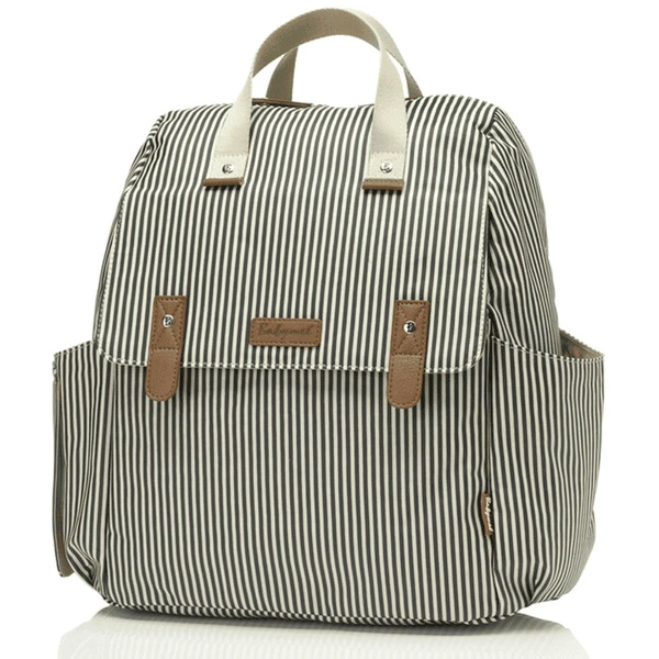 Babymel Wickelrucksack ECO Robyn Navy Stripe 3 Babymel Wickelrucksack ECO Robyn Navy Stripe
