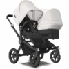 Bugaboo Geschwisterwagen Donkey 5 Duo Complete Black/Misty White -Babyzen Store bugaboo geschwisterwagen donkey 5 duo complete black misty white a381942