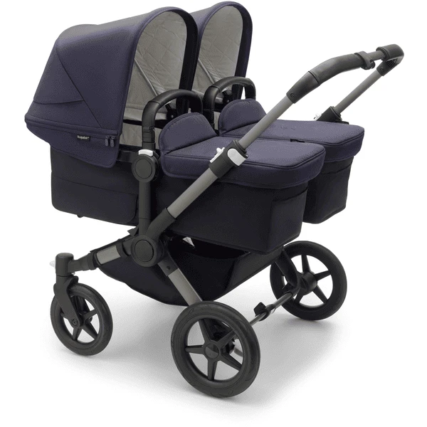 Bugaboo Zwillingswagen Donkey 5 Twin Complete Graphite/Dark Navy 3 Bugaboo Zwillingswagen Donkey 5 Twin Complete Graphite/Dark Navy