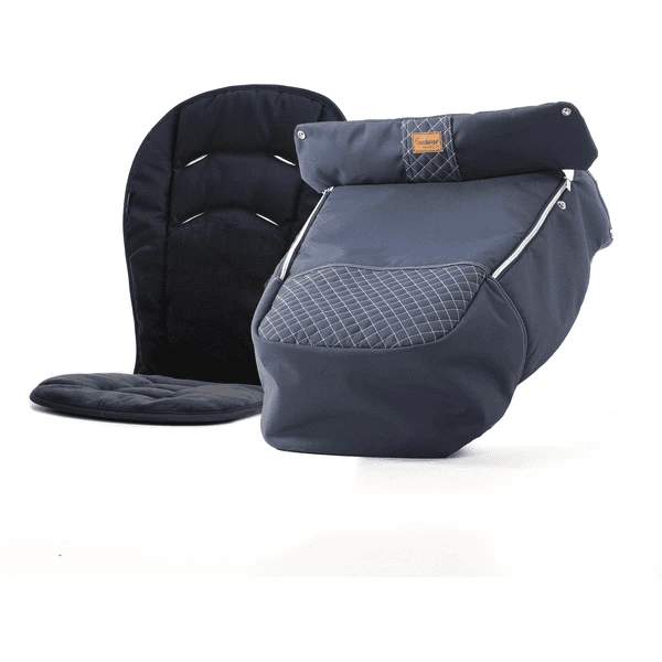 Emmaljunga Fußsack Ergo De Luxe Scandinavian Blue 3 Emmaljunga Fußsack Ergo De Luxe Scandinavian Blue