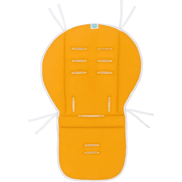 Fillikid Sitzauflage Wendbar Muslin Curry 3 Fillikid Sitzauflage Wendbar Muslin Curry