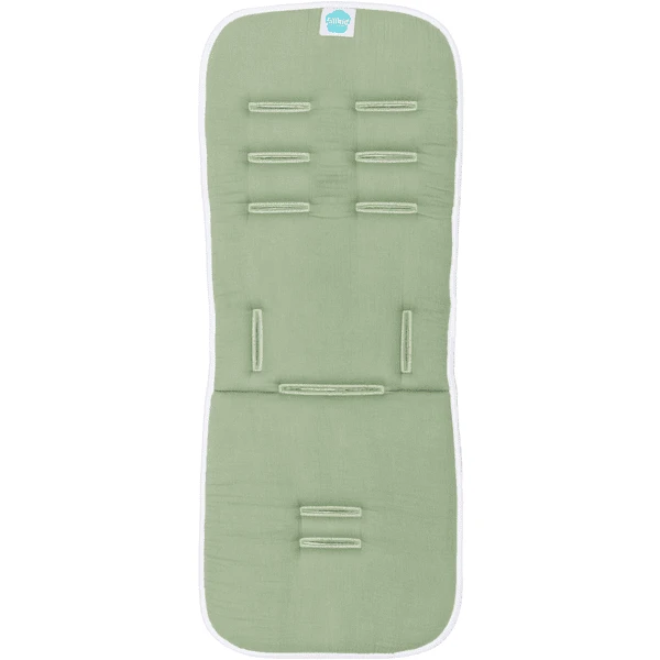 Fillikid Sitzauflage Wendbar Muslin Salbei 3 Fillikid Sitzauflage Wendbar Muslin Salbei