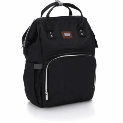 Fillikid Wickelrucksack Paris Melange Schwarz