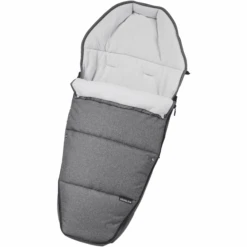 GESSLEIN Fußsack Sleepy, Grau Meliert