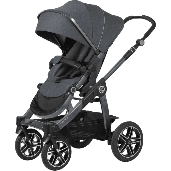 Hartan Kinderwagen Racer GTX Mit Handbremse Casual Collection Bluestone (908) Gestellfarbe Platin 3 Hartan Kinderwagen Racer GTX Mit Handbremse Casual Collection Bluestone (908) Gestellfarbe Platin