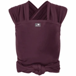 Hoppediz Maxi Elastisches Tragetuch Aubergine