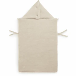 Jollein Fußsack Basic Knit Nougat