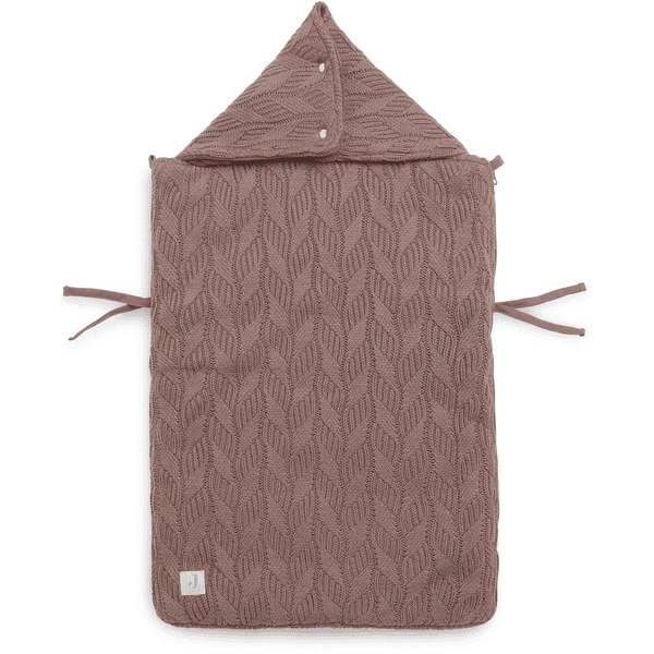 Jollein Fußsack Spring Knit Chestnut 2 Jollein Fußsack Spring Knit Chestnut
