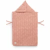 Jollein Fußsack Spring Knit Rosewood -Babyzen Store jollein fusssack spring knit rosewood a325493