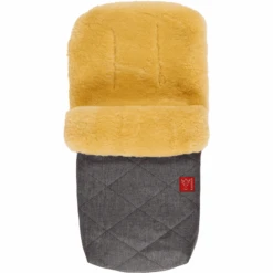KAISER Winterfußsack Natura Anthrazit Melange