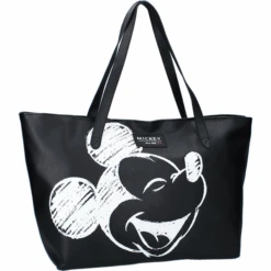 Kidzroom Shopping Tasche Mickey Mouse Sweeter Than Honey Black