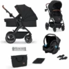 Kinderkraft Kombikinderwagen 3 In 1 B-TOUR Black -Babyzen Store kinderkraft kombikinderwagen 3 in 1 b tour black a371065