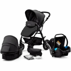 Kinderkraft Kombikinderwagen 3 In 1 Moov Black