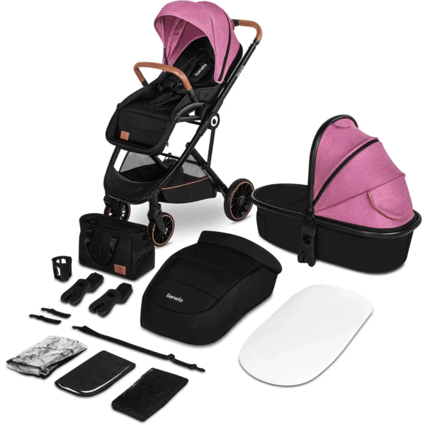 Lionelo Kinderwagen Riya 2 In 1 Pink Violet 3 Lionelo Kinderwagen Riya 2 In 1 Pink Violet