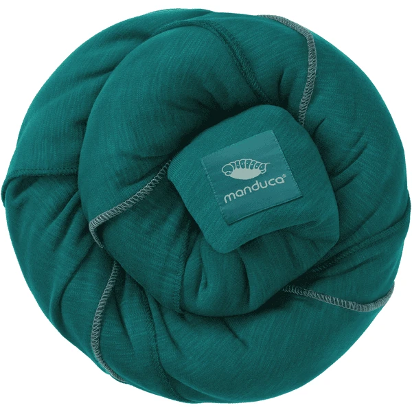 Manduca Tragetuch Sling Teal 3 Manduca Tragetuch Sling Teal