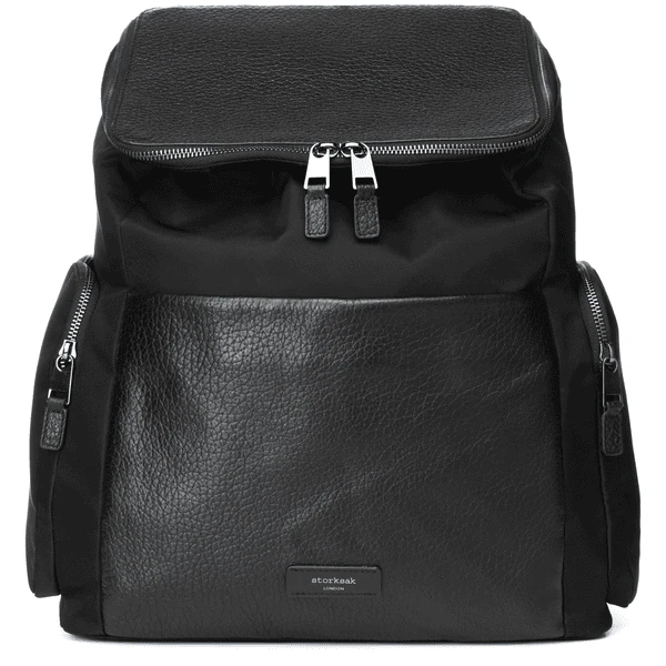 Storksak Wickelrucksack Alyssa Black 3 Storksak Wickelrucksack Alyssa Black