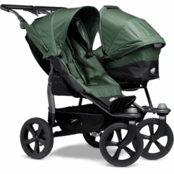Tfk Geschwisterwagen Duo Ecco Olive