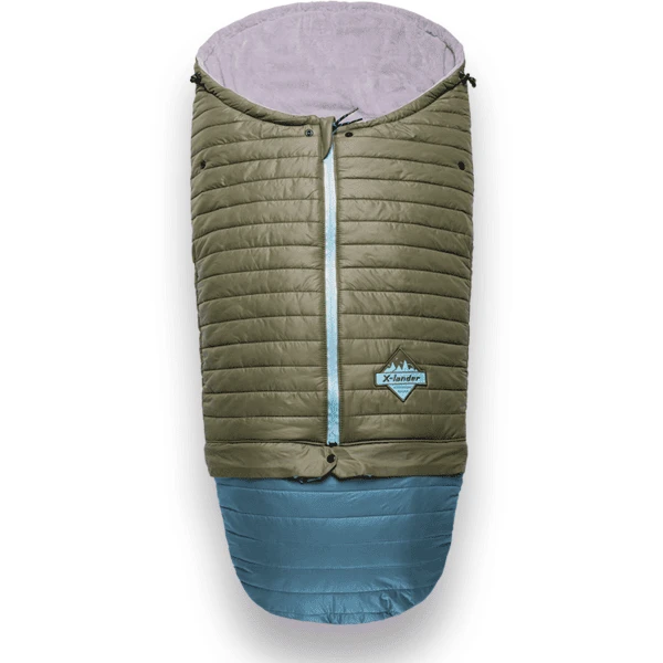 X-lander Fußsack X-Warm 110 G/m Green Ocean 3 X-lander Fußsack X-Warm 110 G/m Green Ocean